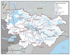 Rainy Lake of the Woods basin